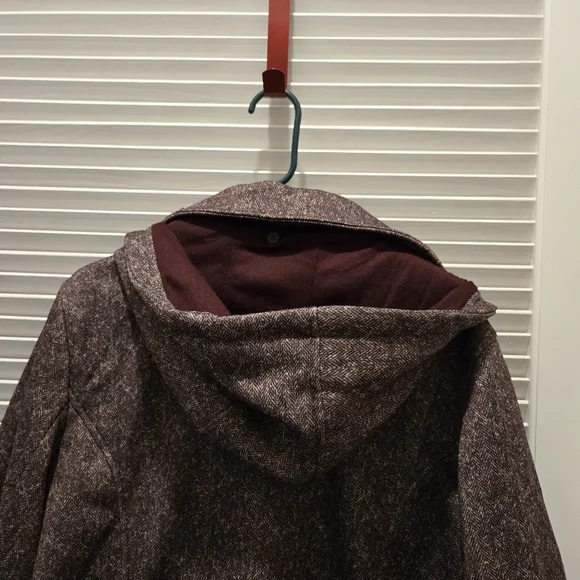 Women's Brown Winter Coat - Picture 3 of 6